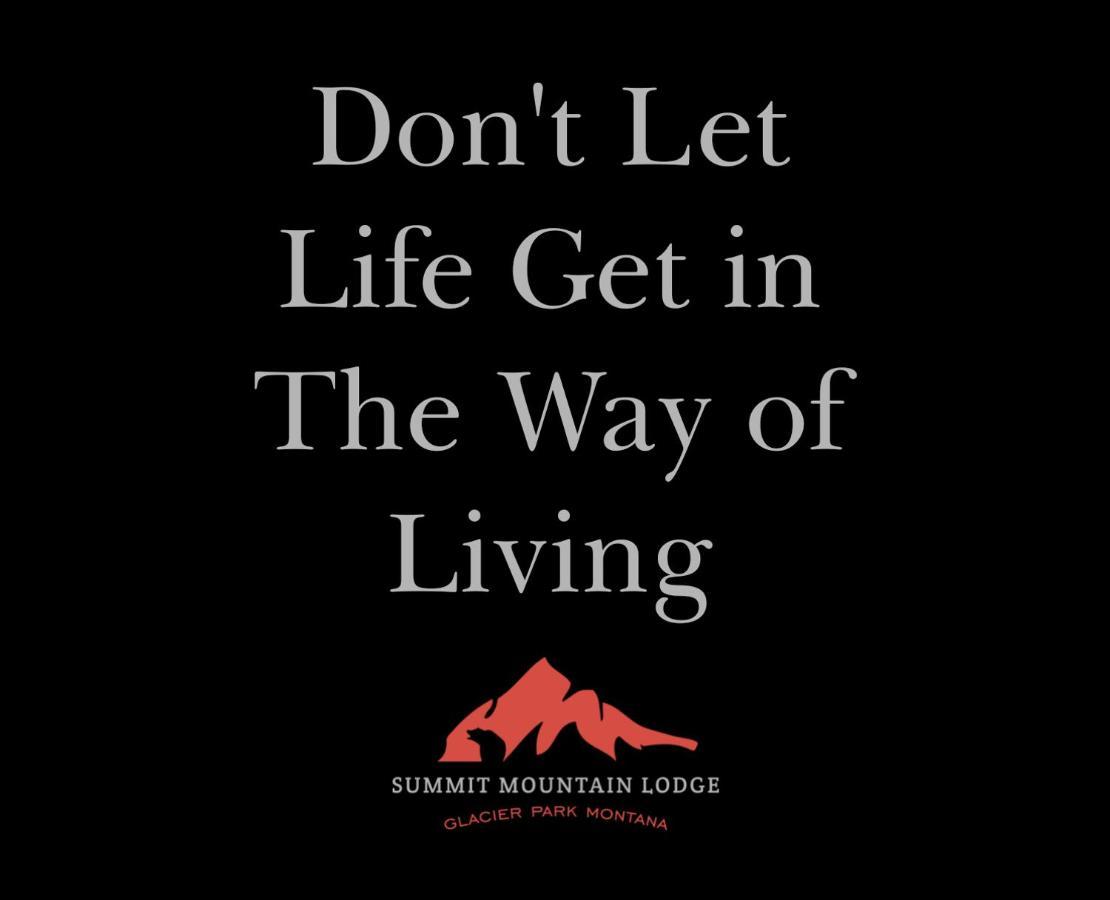 Summit Mountain Lodge And Steakhouse East Glacier Park Village Luaran gambar